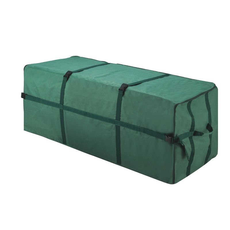 Elf Stor 9' Heavy Duty Canvas Christmas Tree Storage Bag Large Green