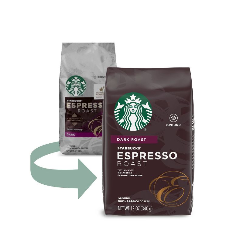 Starbucks Espresso Roast Dark Roast Ground Coffee - 12oz