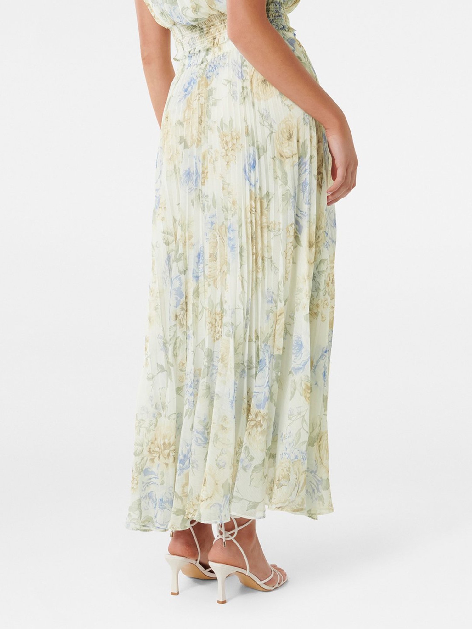 Forever New Off White Printed Skirt