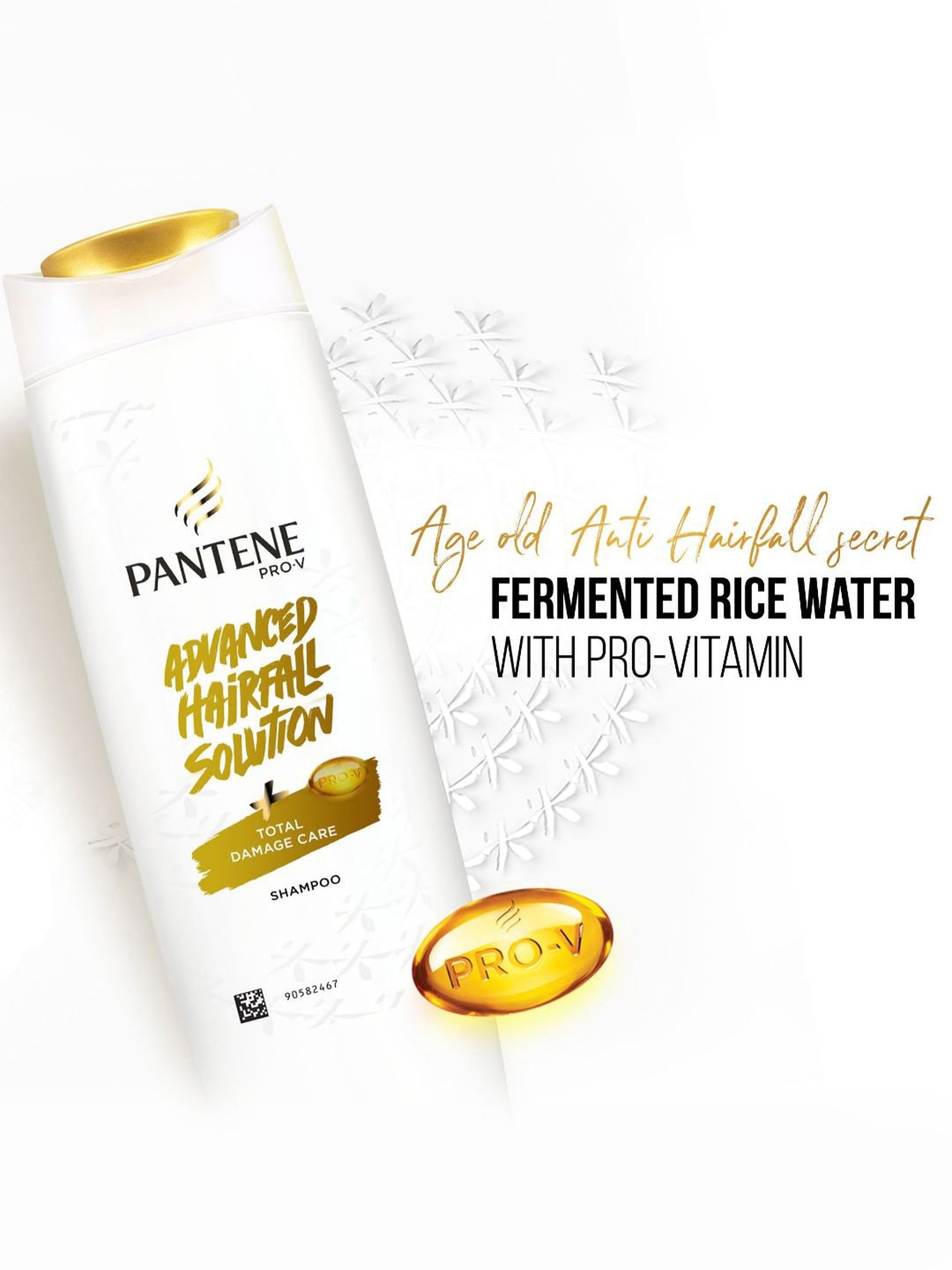 Pantene Advanced Hairfall Solution Total Damage Care Shampoo - 180 ml