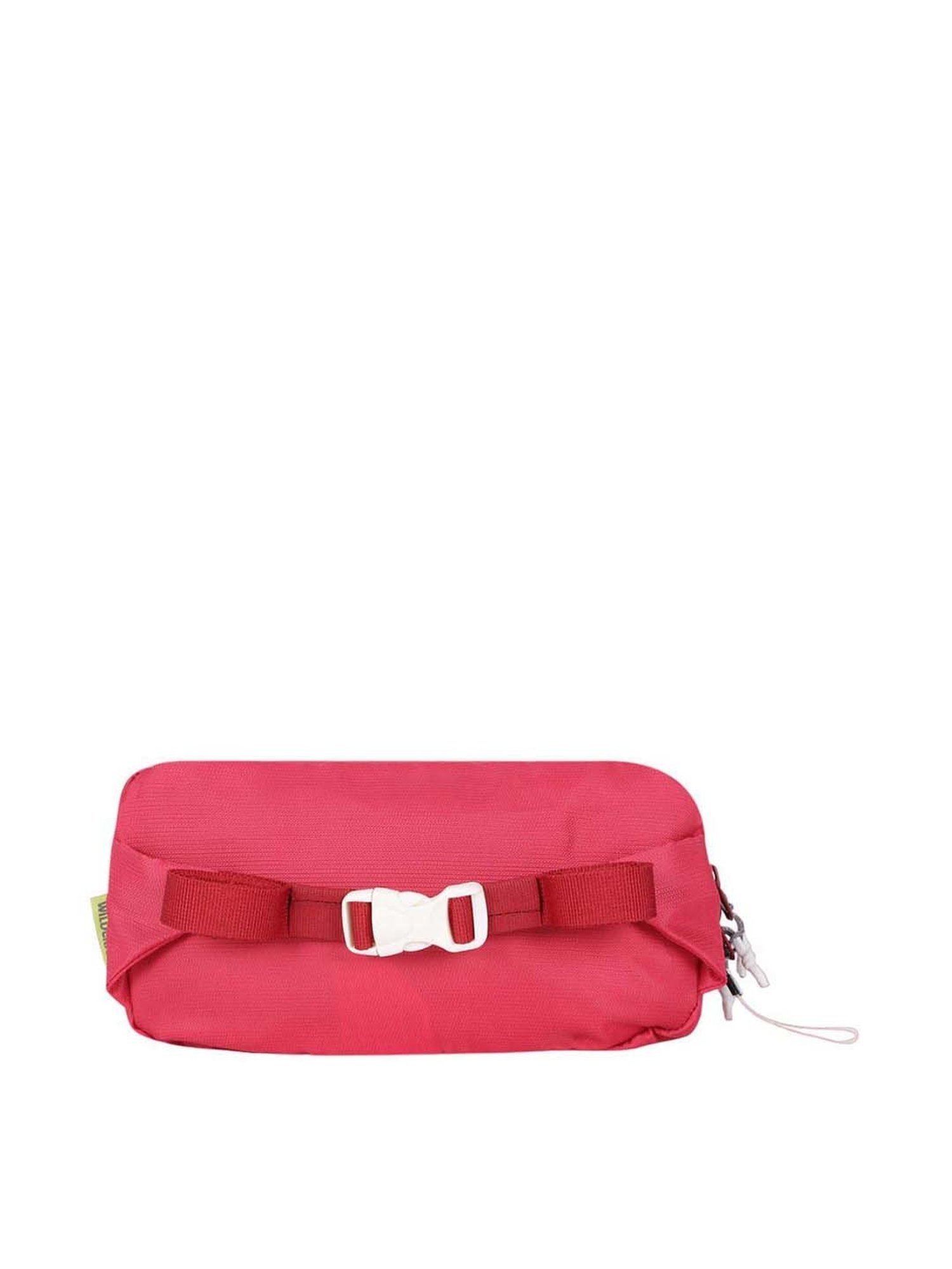 Wiki Ira Red Printed Waist Pouch