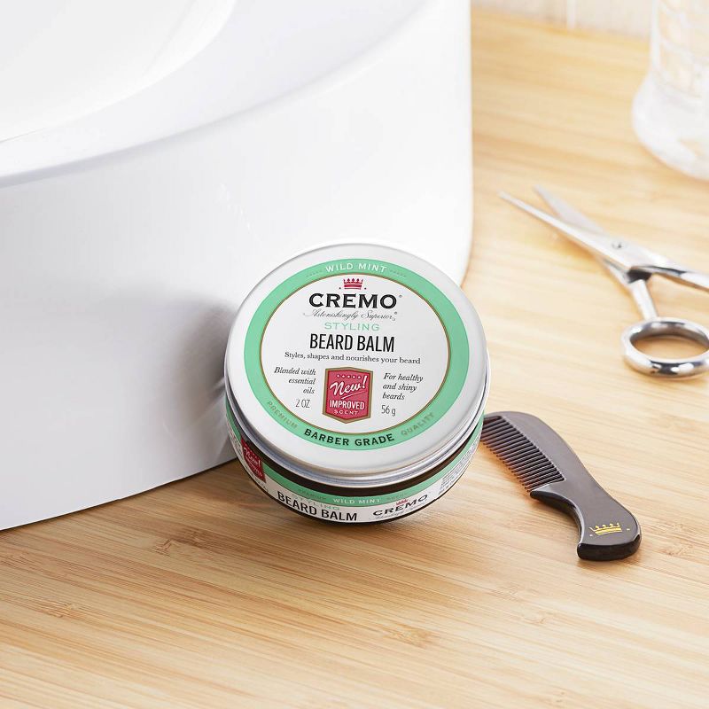 Cremo Styling Beard Balm Mint Blend - 2oz