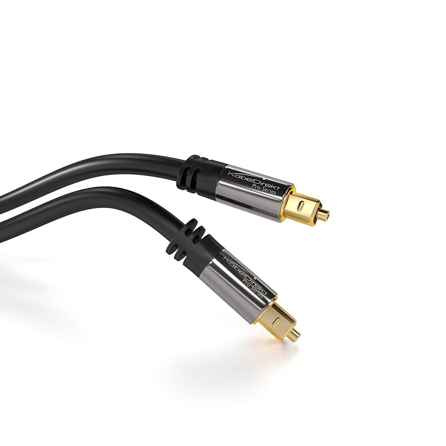 Audio cable, Optical Digital Audio Cable (6 Feet), Home Theater Fiber Optic Toslink Male to Male Gold Plated ,Optical Cables Best For Playstation & Xbox - PRO Series ,support 5.1 to 7.1 surround sound