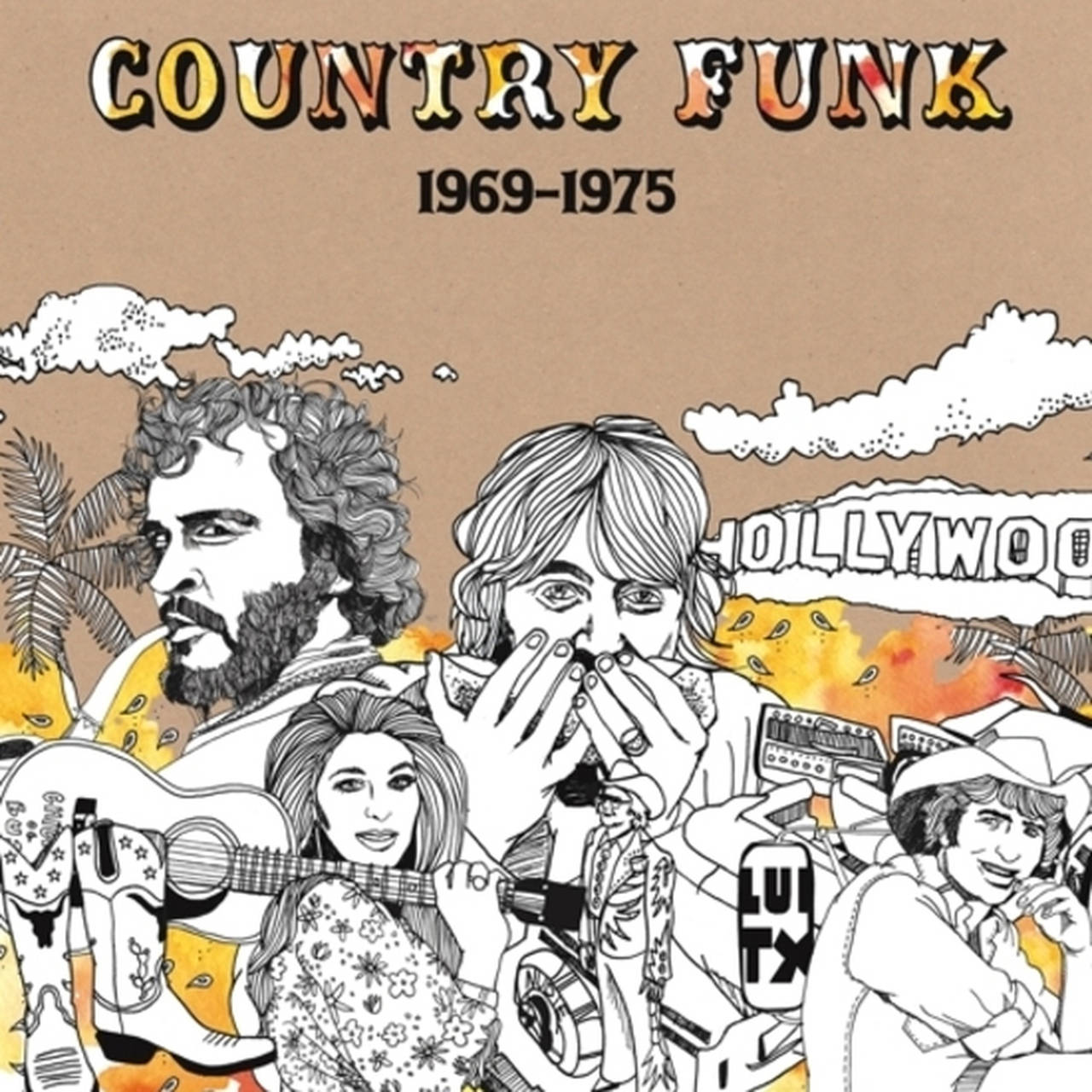 Country Funk (1969-1975) 2LP (Orange Swirl Vinyl)