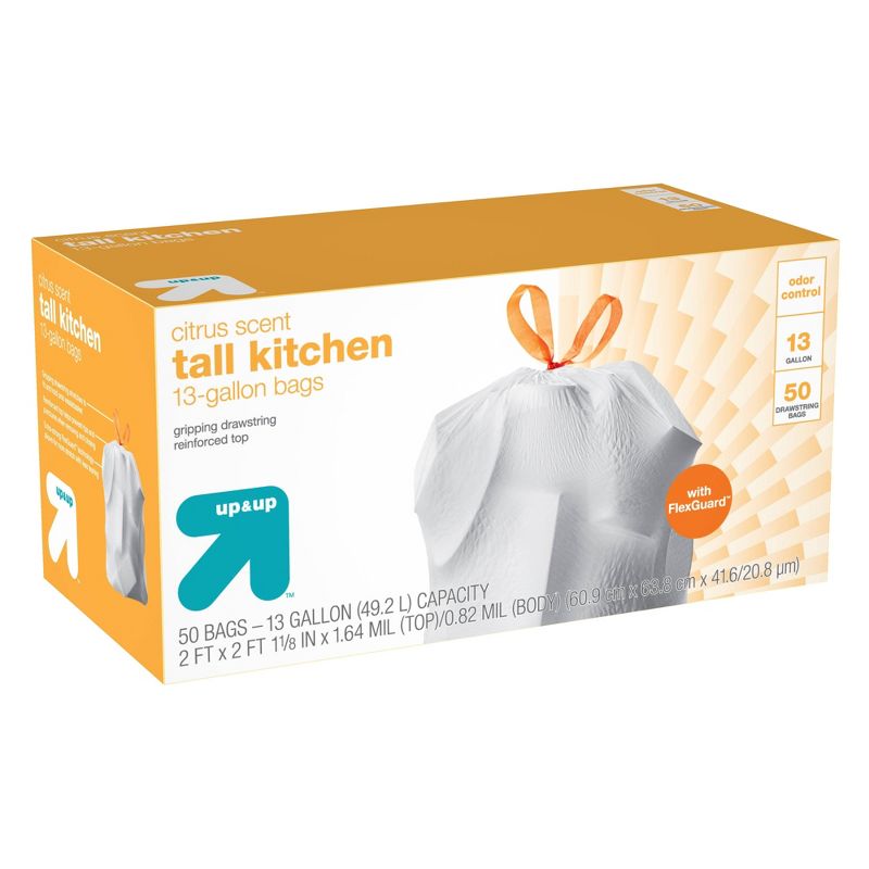 Hefty Strong Extra Large Drawstring Trash Bags - 33 Gallon - 26ct