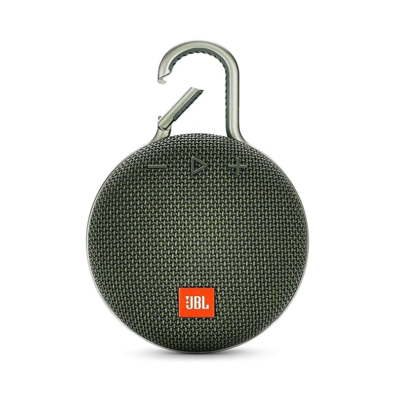 CLIP 3 - Waterproof Portable Bluetooth Speaker - Green, 6.5 x 4.3 x 2.2