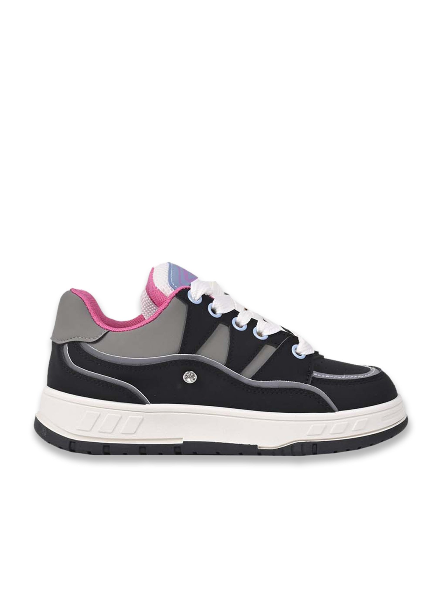 Jove Women's Black Casual Sneakers
