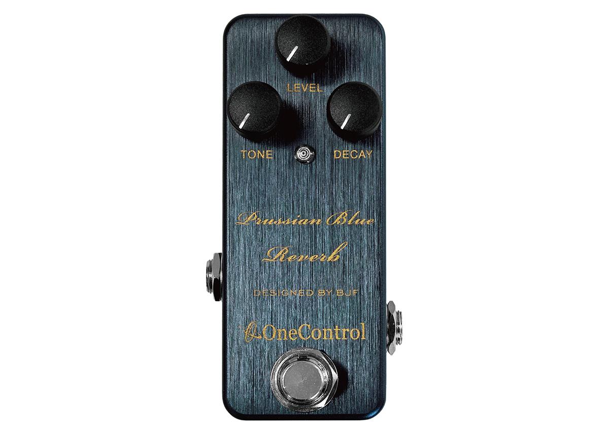One Control Prussian Blue Reverb Effects Pedal