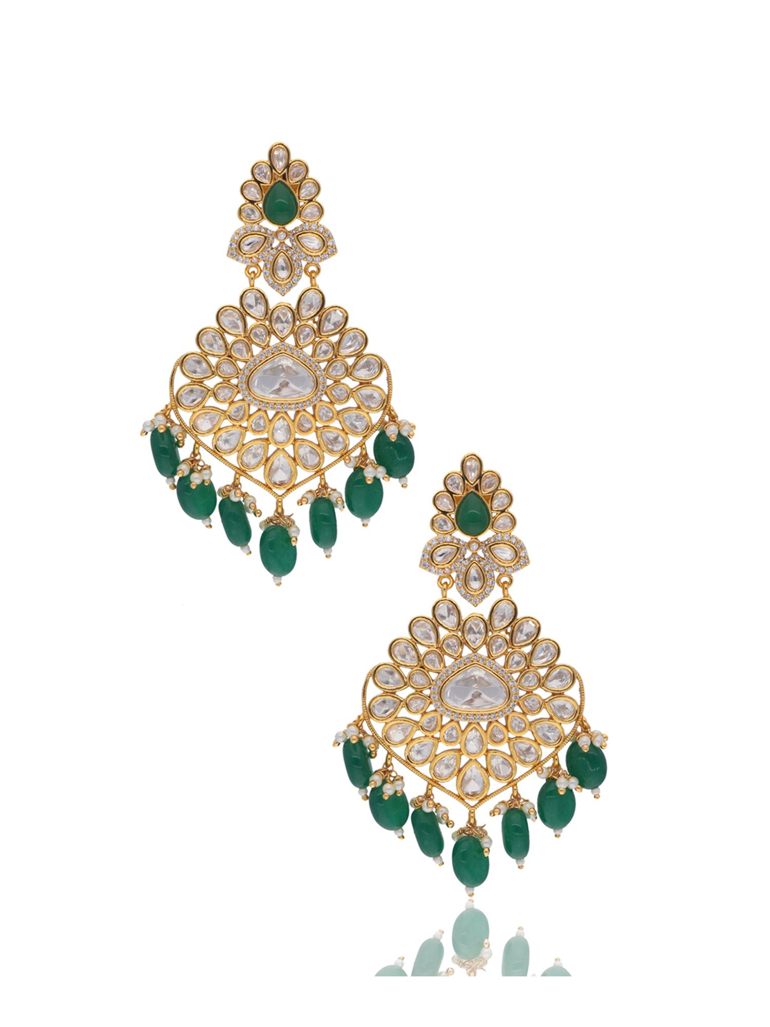 Sri Jagdamba Pearls Black Rosy Pearl Drop Earrings