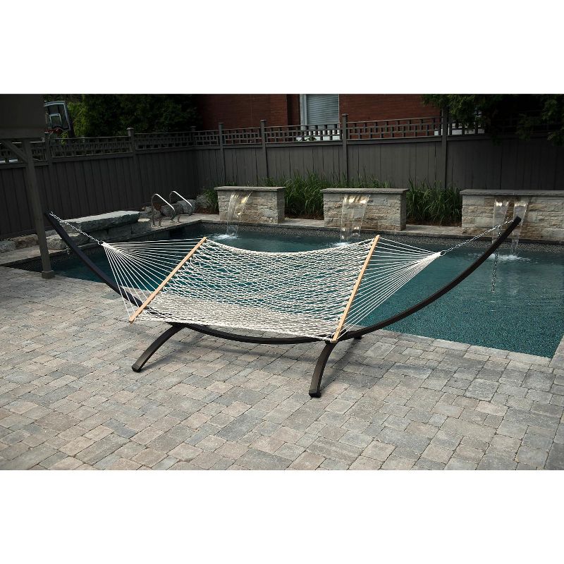 Vivere 15ft Arc Aluminum Hammock Stand - Bronze Color