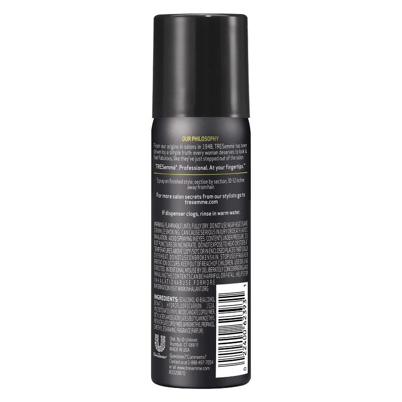 TRESemme Tres Two Extra Hold Hairspray - Travel Size - 1.5oz