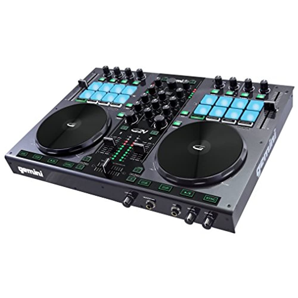 Gemini G2V 2-Channel Virtual DJ Controller