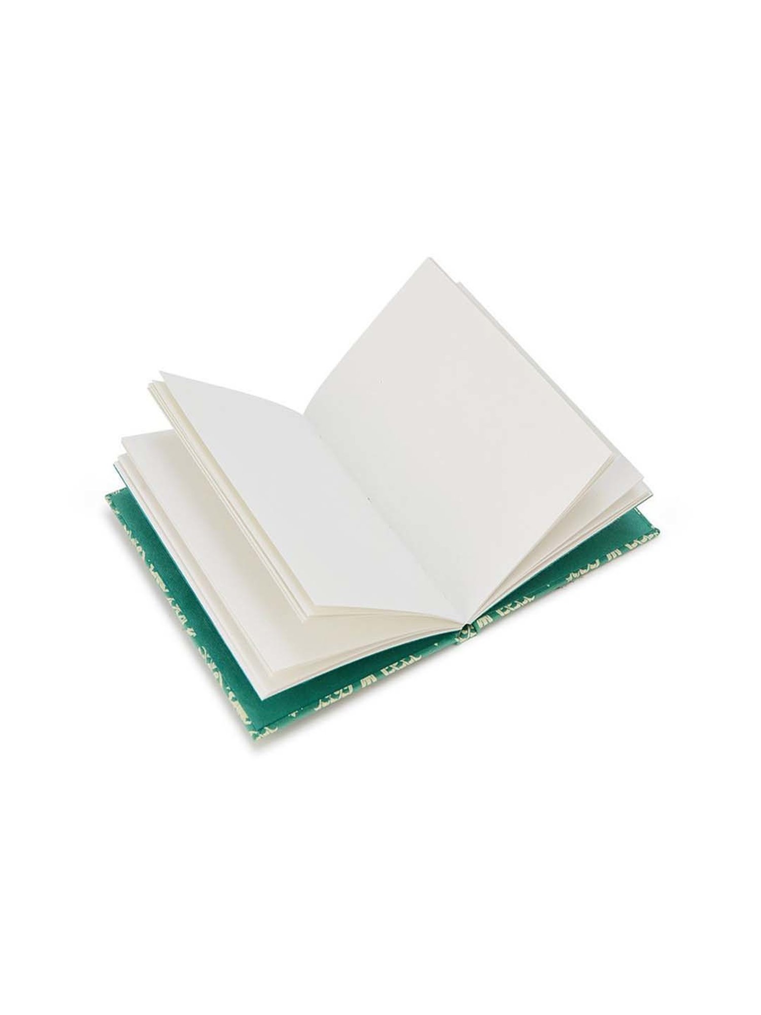 Fabindia Home Teal Paper Printed Sarkhaab Notebook