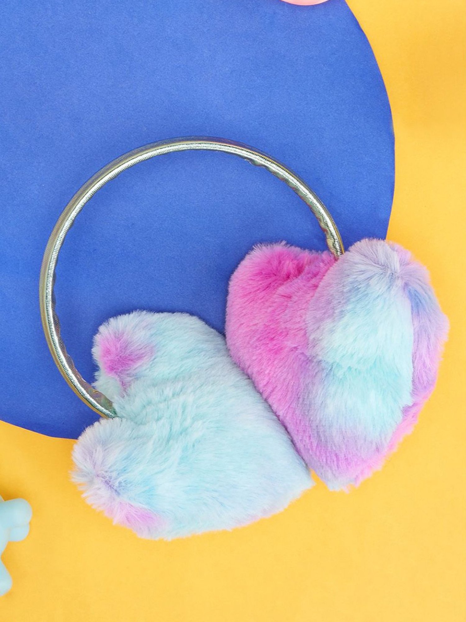 Forever Glam by Pantaloons Beige Solid Earmuffs