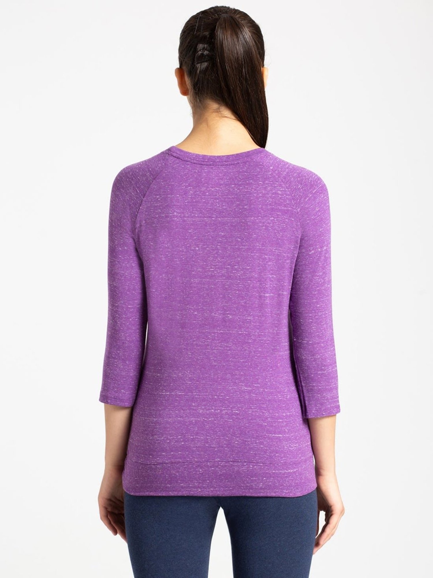 Jockey Purple Textured AW14 T-Shirt