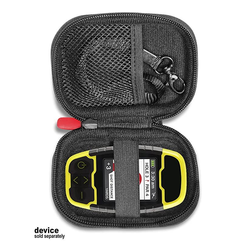 Golf GPS Case by  Specially Designed for Izzo Swami 4000+ Golf GPS and Swami 4000 Swami 5000 Golf GPS Rangefinder Garmin Approach G30 G6 G7 Red