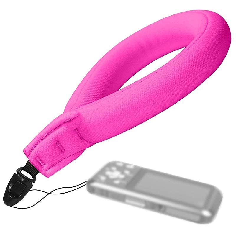 Camera Float Float Strap for Underwater Camera and Life Pouch Case for Underwater Camera Camcorders Phones 2020Pink