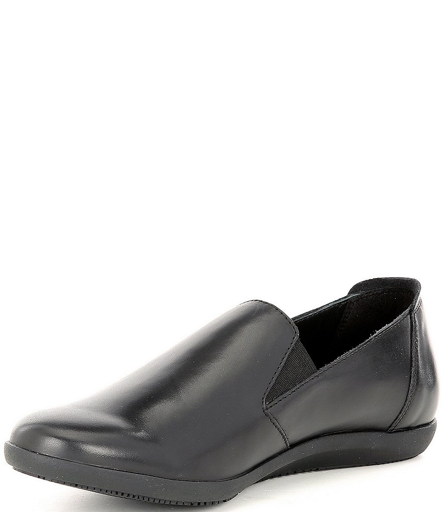 Mephisto Korie Leather Slip-On Flats