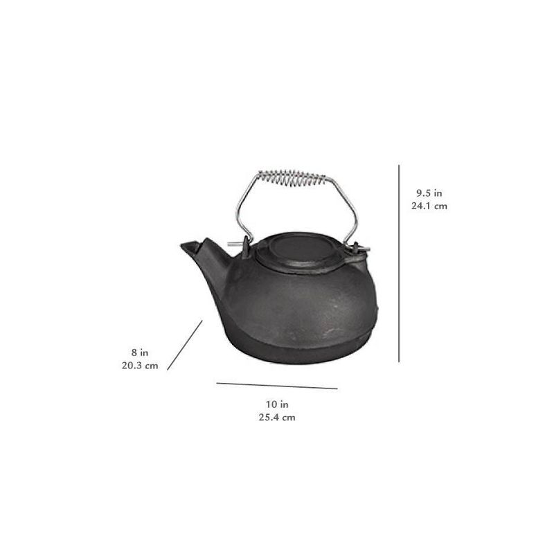 Pleasant Hearth Kettle Steamer Black
