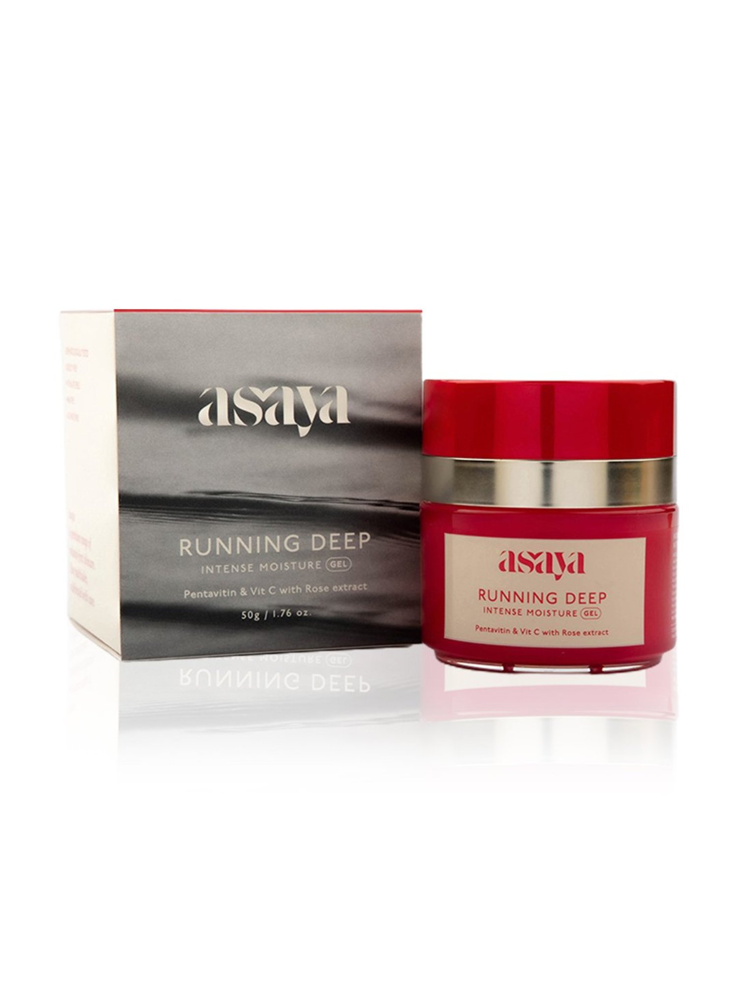 Asaya 72 hr Hydrating Gel Based Moisturizer with Hyaluronic Acid & Vitamin C for Oily Skin  - 50 gm