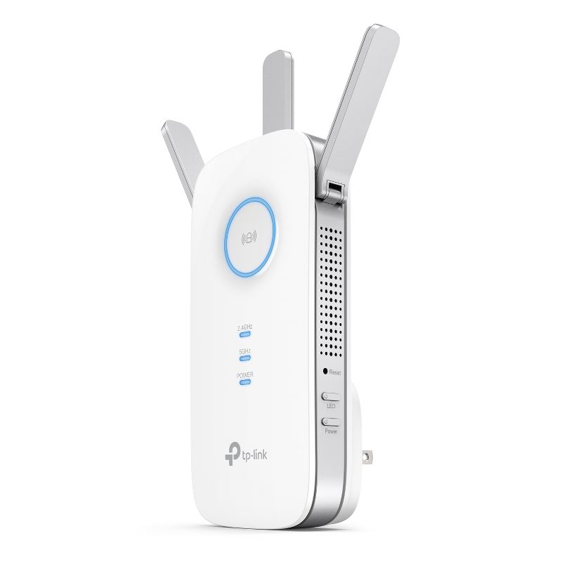 TP-LINK AC1750 Wi-Fi Dual Band Plug In Range Extender - White (RE450)