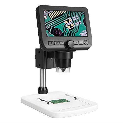 43inch Multifunctional LCD Standalone Inspection Digital Microscope 600x magnifications Video Photo Capture MicroSD Card Included Works on PCAndroid Too Measurement on PC
