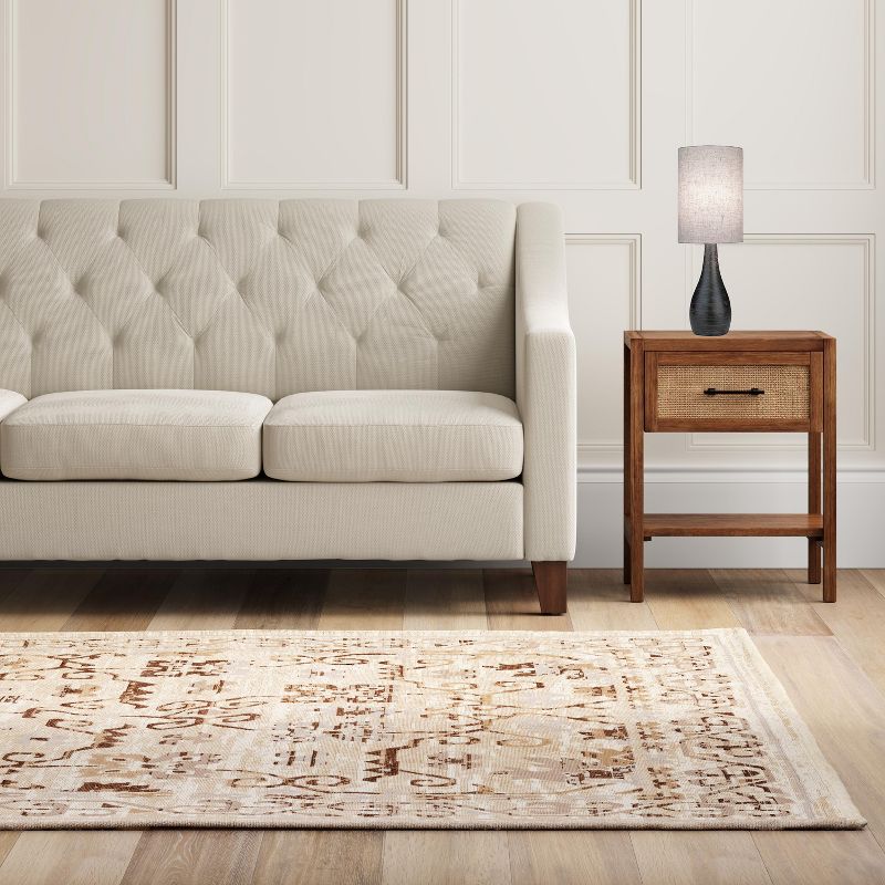 2pk Quatro Table Lamp Brushed Dark Bronze - Lite Source