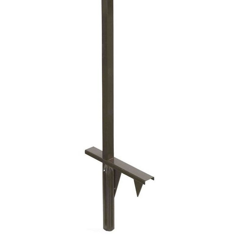 Liberty Garden LBG-649-KD Steel Decorative Garden Hose Stand with Hyde Park Design for Backyard, Garden, or Home in Bronze