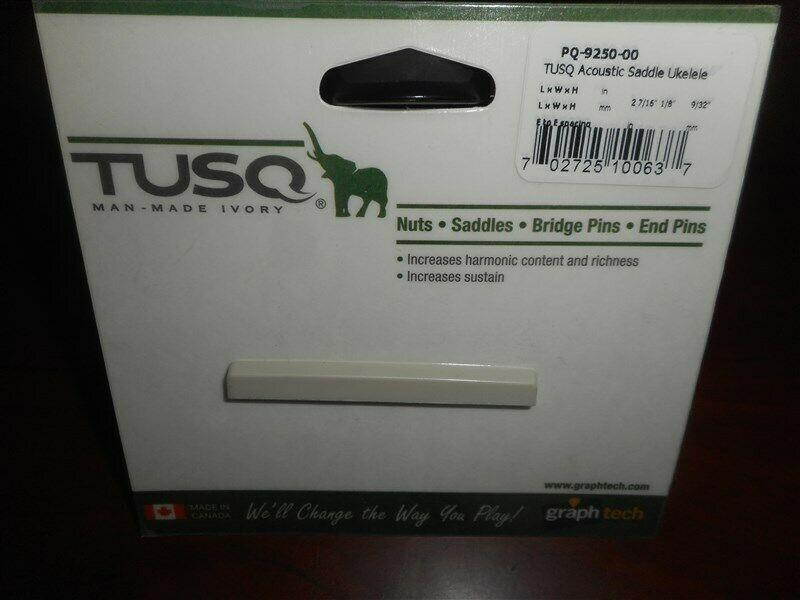 NEW - Graph Tech PQ-9250-00 Ukulele Saddle - TUSQ
