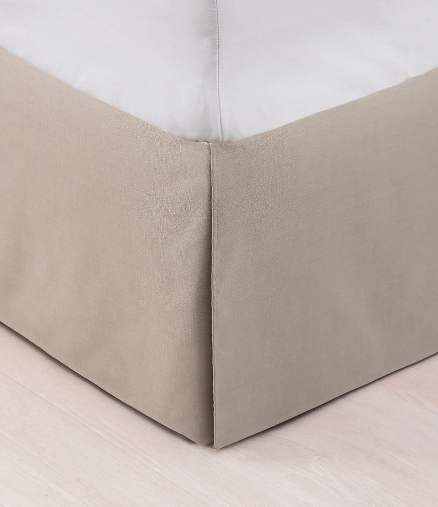 HiEnd Accents Trent Taupe Bed Skirt