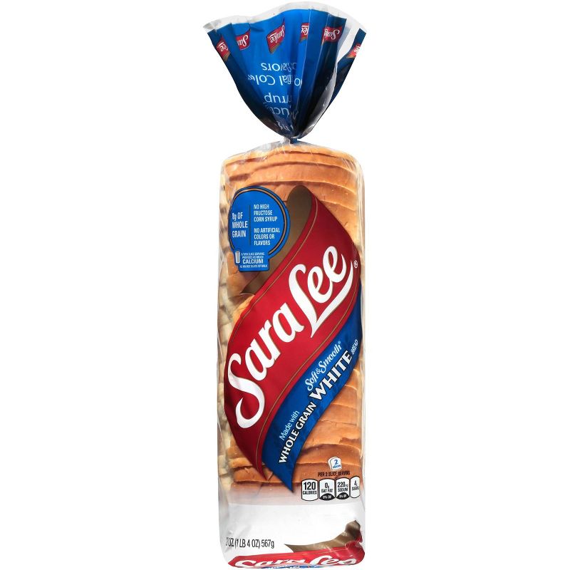 Sara Lee Soft Whole Grain White Bread - 20oz