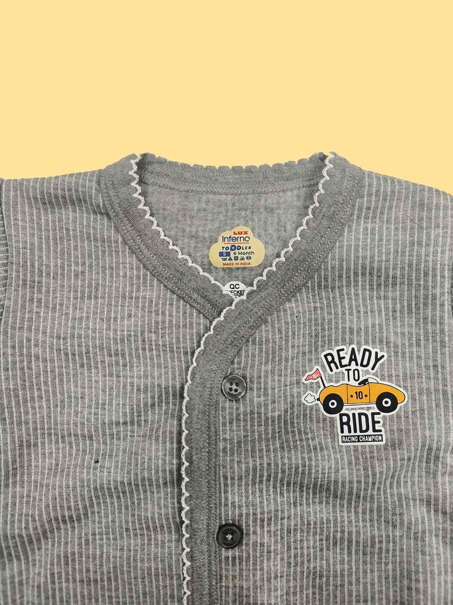 Bodycare Kids Assorted Striped Full Sleeves T-Shirt with Pants