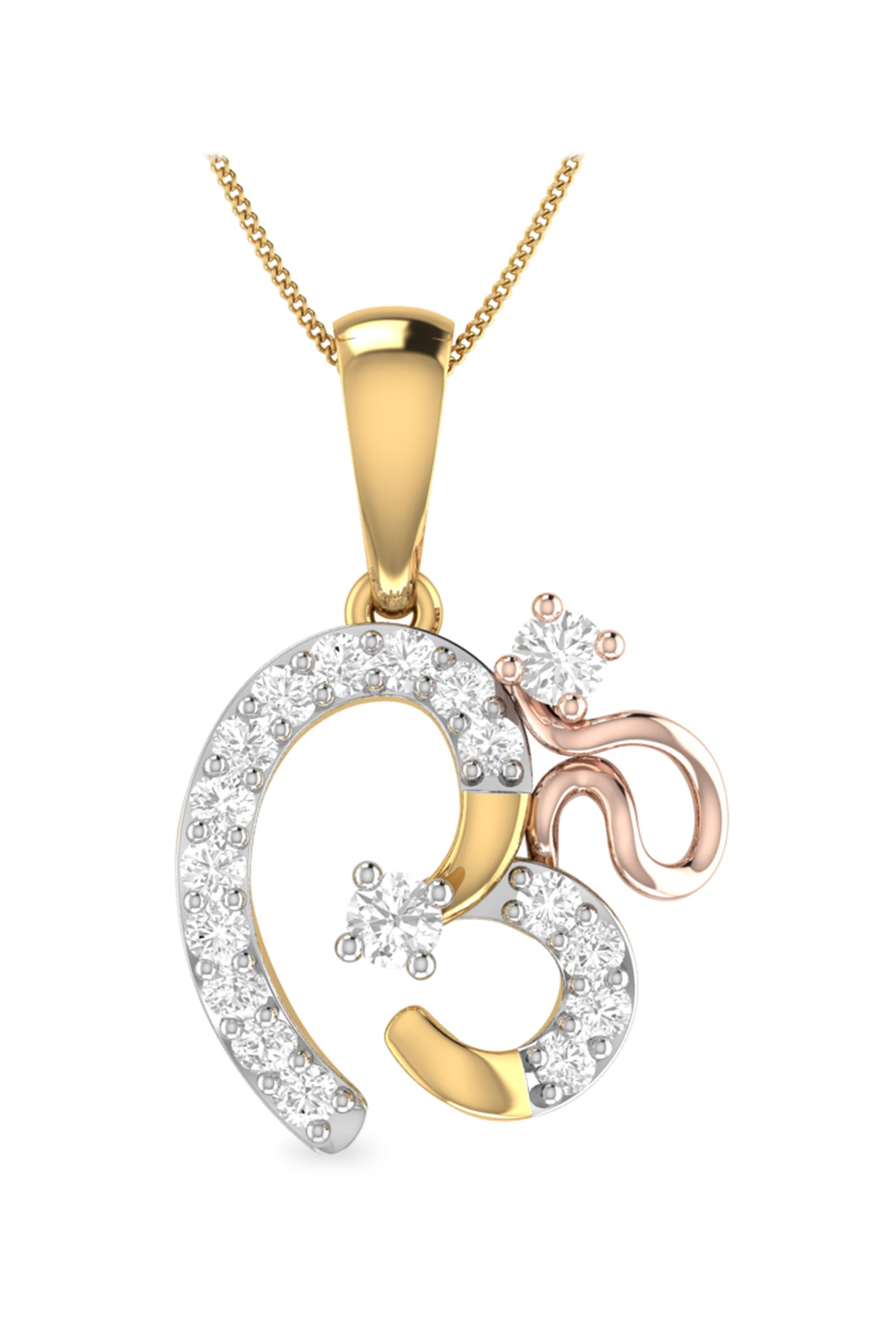 PC Jeweller Satvik 22 kt Gold Pendant without Chain