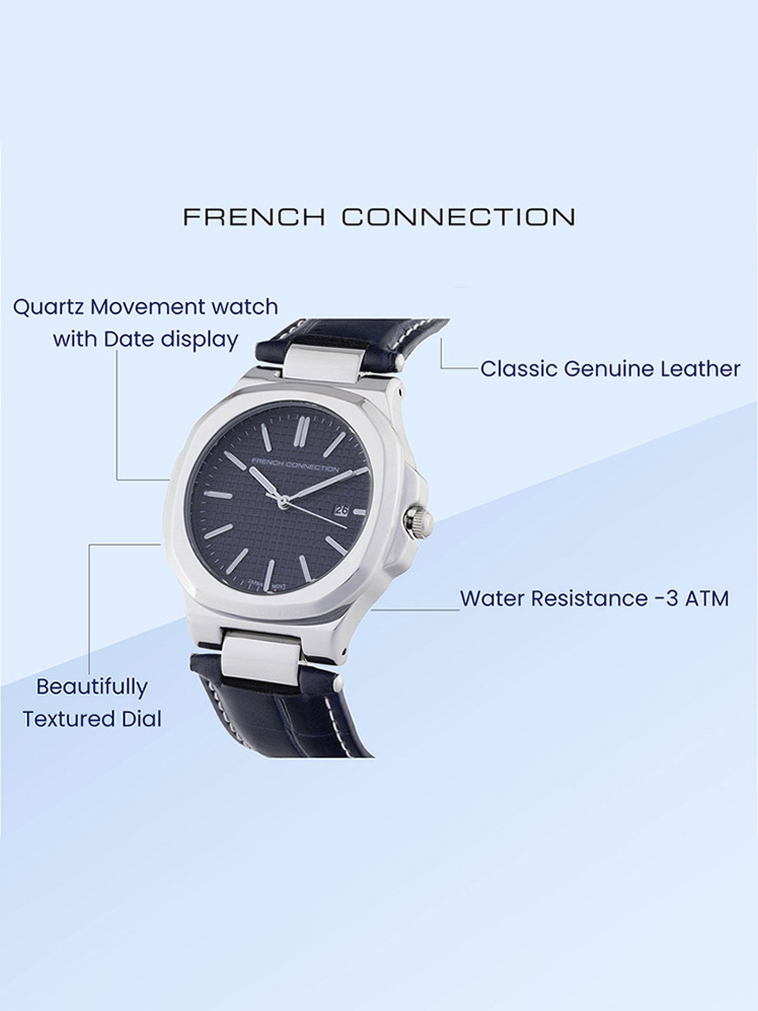 French Connection FCB2UL Analog Watch for Men