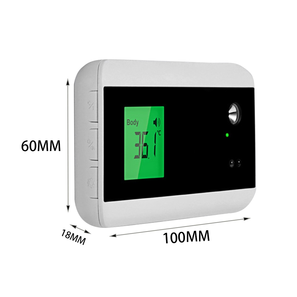 2 In 1 Bluetooth Control Infrared Thermometer Non Contact Door Bell USB Forehead