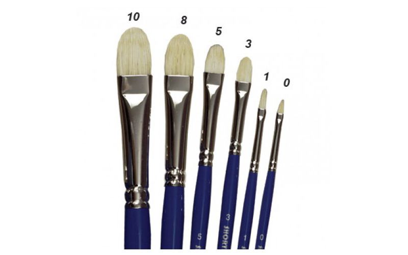 Synthetic Gold Taklon Real Value Brush Set-7/Pkg