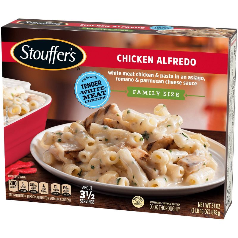 Stouffers Frozen Chicken Alfredo Family Size - 31oz