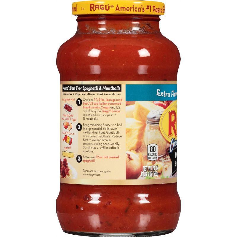 Ragu Cheesy Parmesan & Romano Pasta Sauce - 24oz