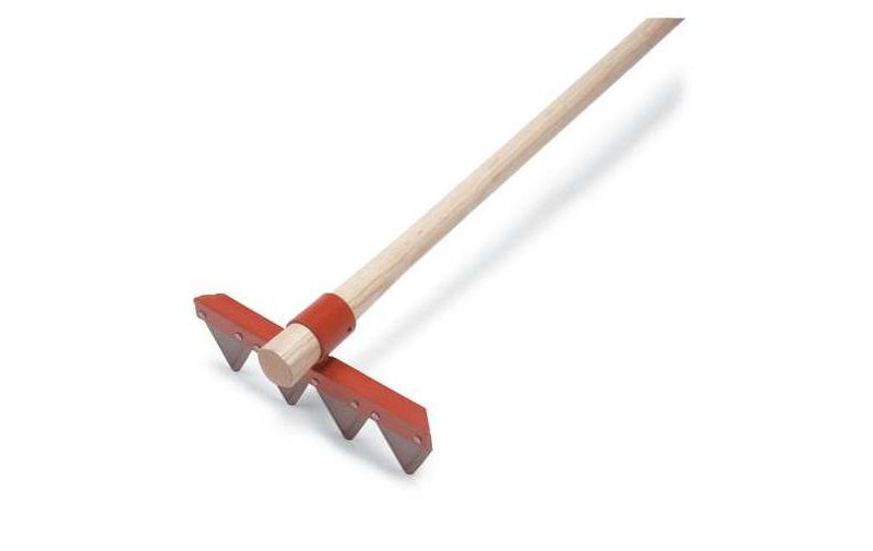 COUNCIL TOOL LW12B Fire Rake Teeth,Wood,12x1 In,For LW12-60