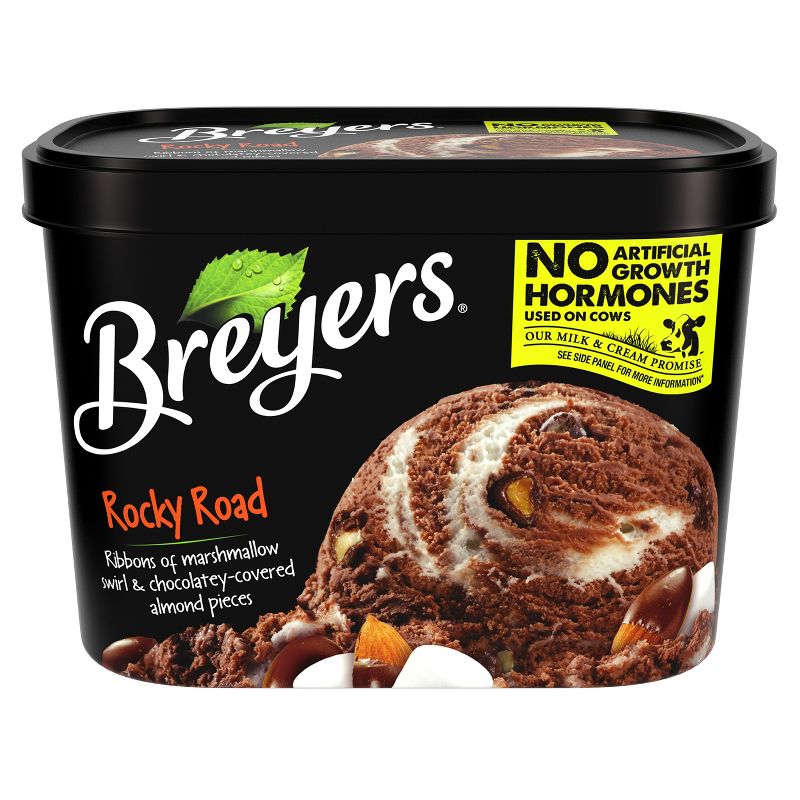 Breyers Rocky Road Ice Cream Dessert - 48oz