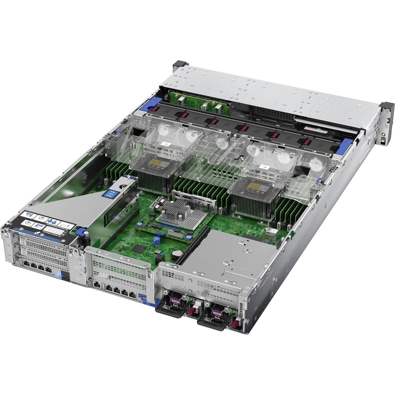 HPE ProLiant DL380 G10 2U Rack Server Xeon Silver 4215R 32GB Serial ATA/600