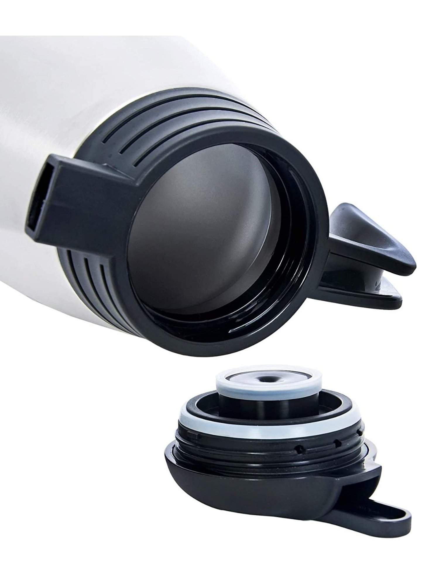 Cello Legacy Black Stainless Steel Flask (1.5L)