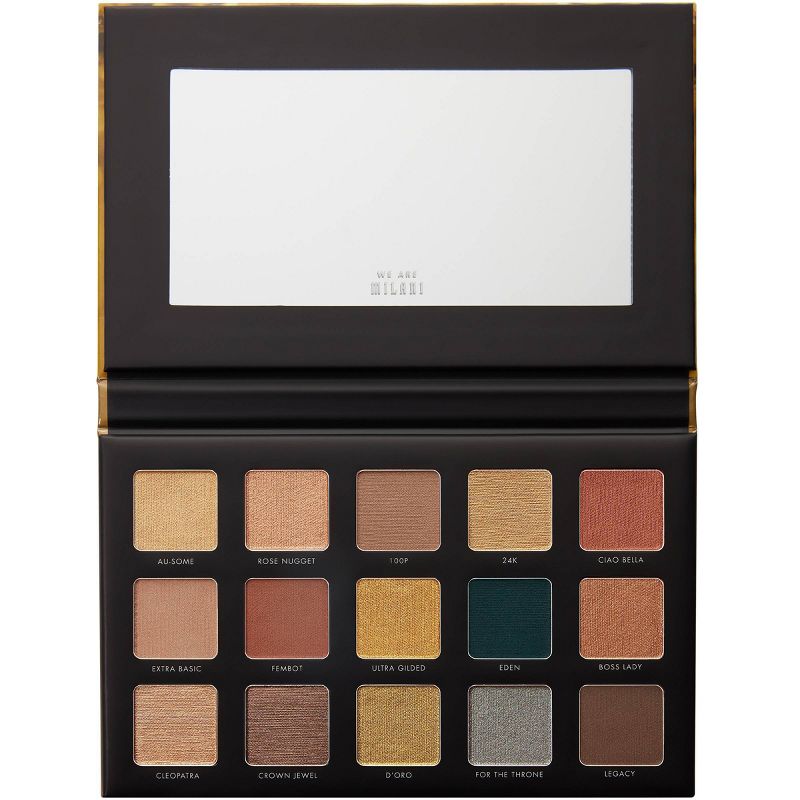 Milani Gilded Eye Shadow Palette - Gold - 0.3oz