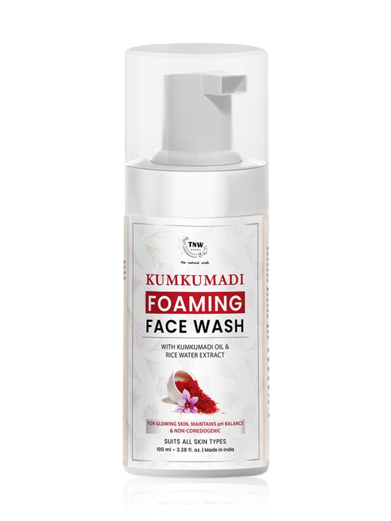 TNW-The Natural Wash Kumkumadi Foaming Face Wash - 100 ml