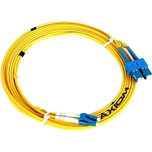 AXIOM LC/SC SINGLEMODE DUPLEX OS2 9/125 FIBER OPTIC CABLE 4M