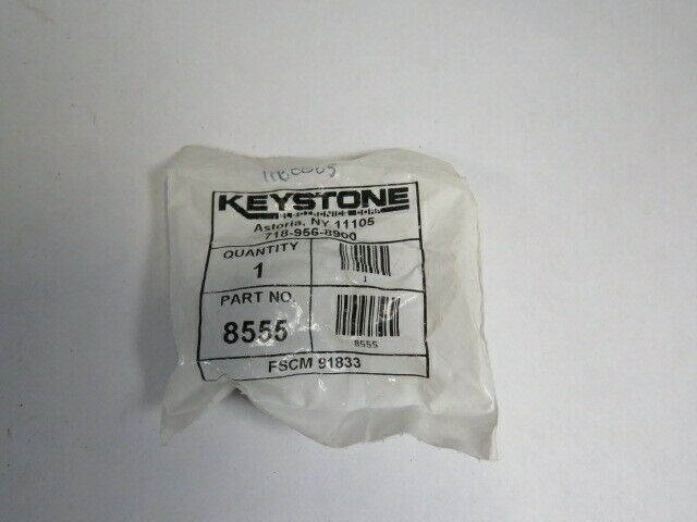 Keystone 8555 Knurled Straight Knob w/Line on Top .250" Shaft  NWB