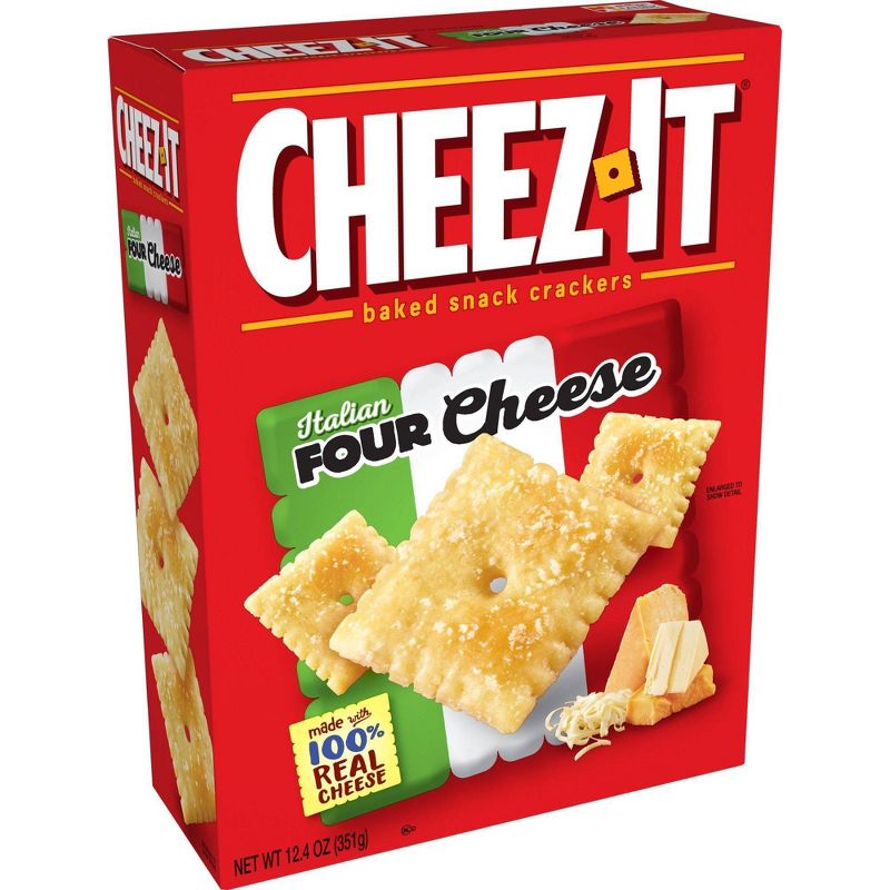 Cheez-It Italian Four Cheese Baked Snack Crackers 12.4oz