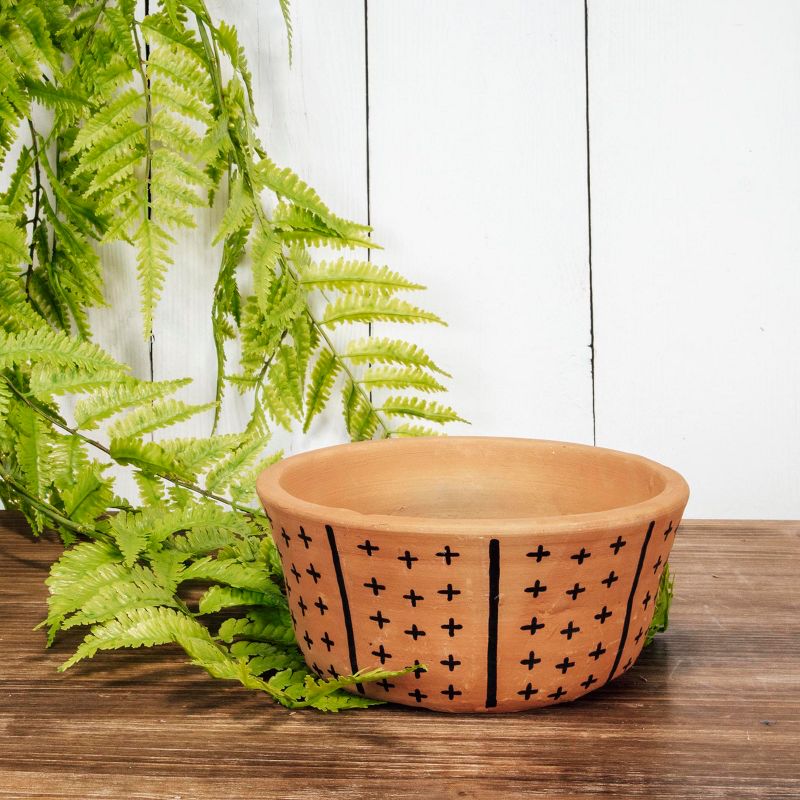 The HC Companies 3 Inch Round Plastic Sprite Decorative Indoor Flower Succulent Planter Pot with Drain Plug Hole, Artisan Taupe