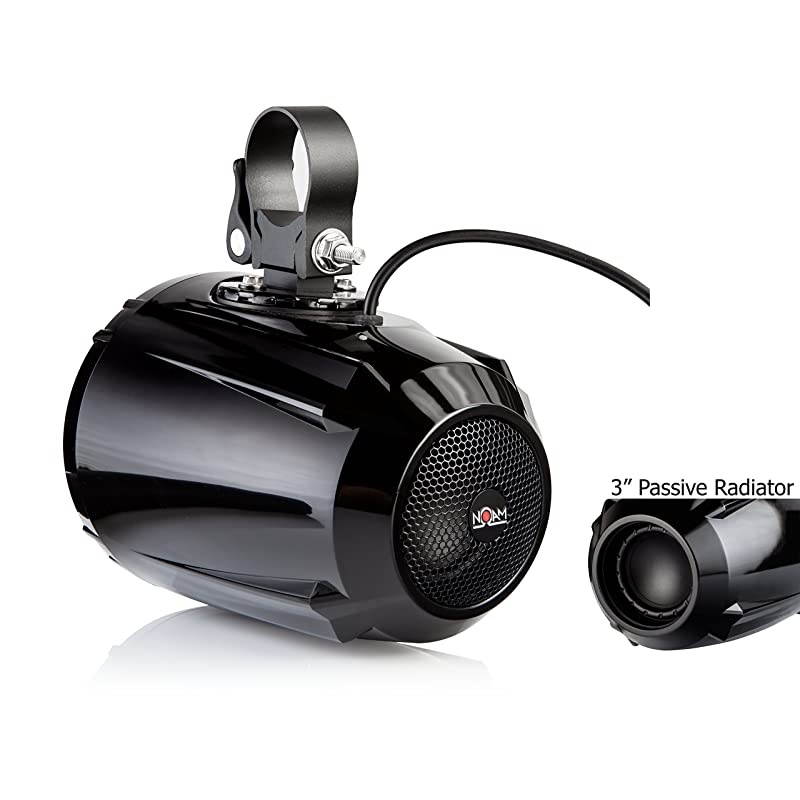 NUTV5 - Marine Bluetooth ATV/Golf Cart/UTV Speakers Stereo System