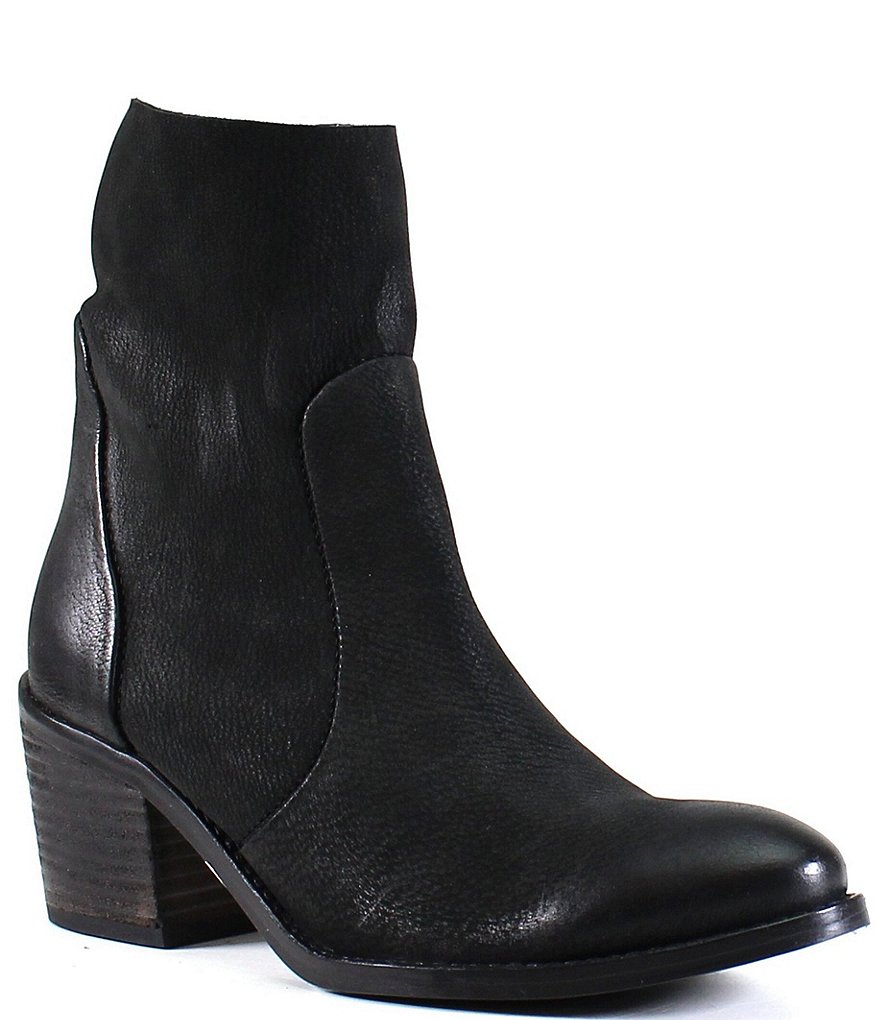 Diba True Majes Tic Leather Western Booties